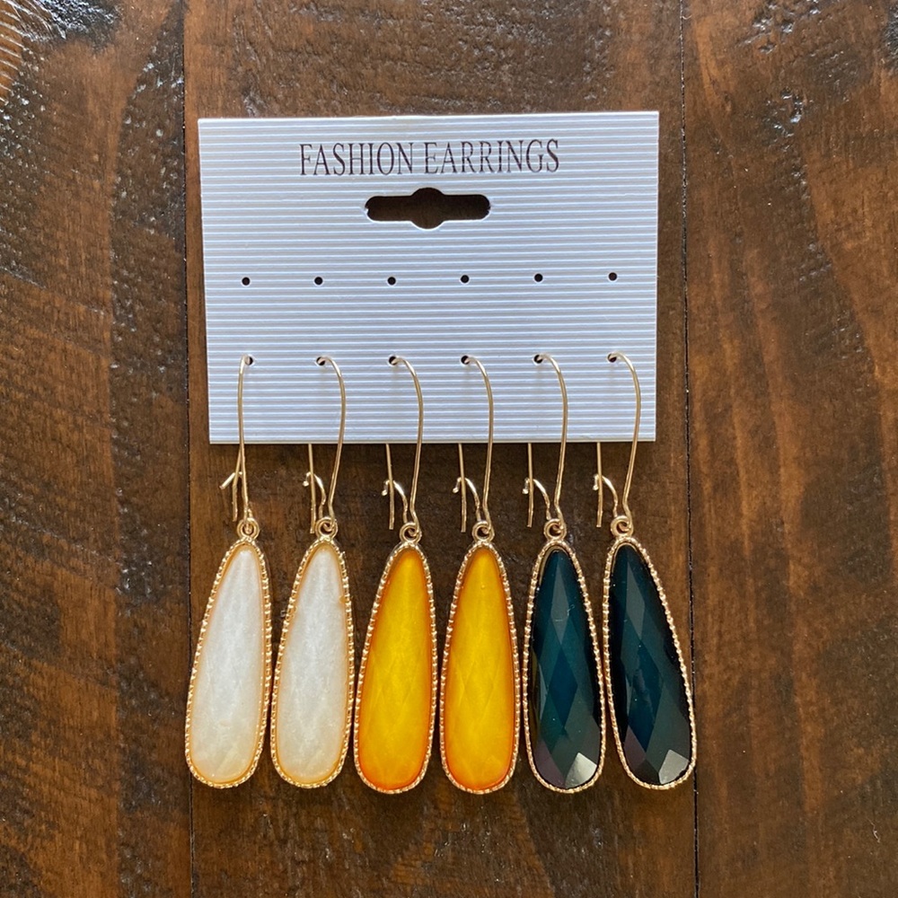 New Fashion Earrings Inspired by Kendra Scott White Yellow Green
